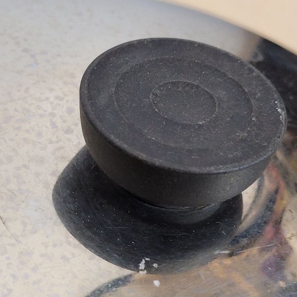 Vintage Revere Ware Copper Clad Sauce Pan LID ONLY 7 Inches Small Dent - Picture 3 of 8